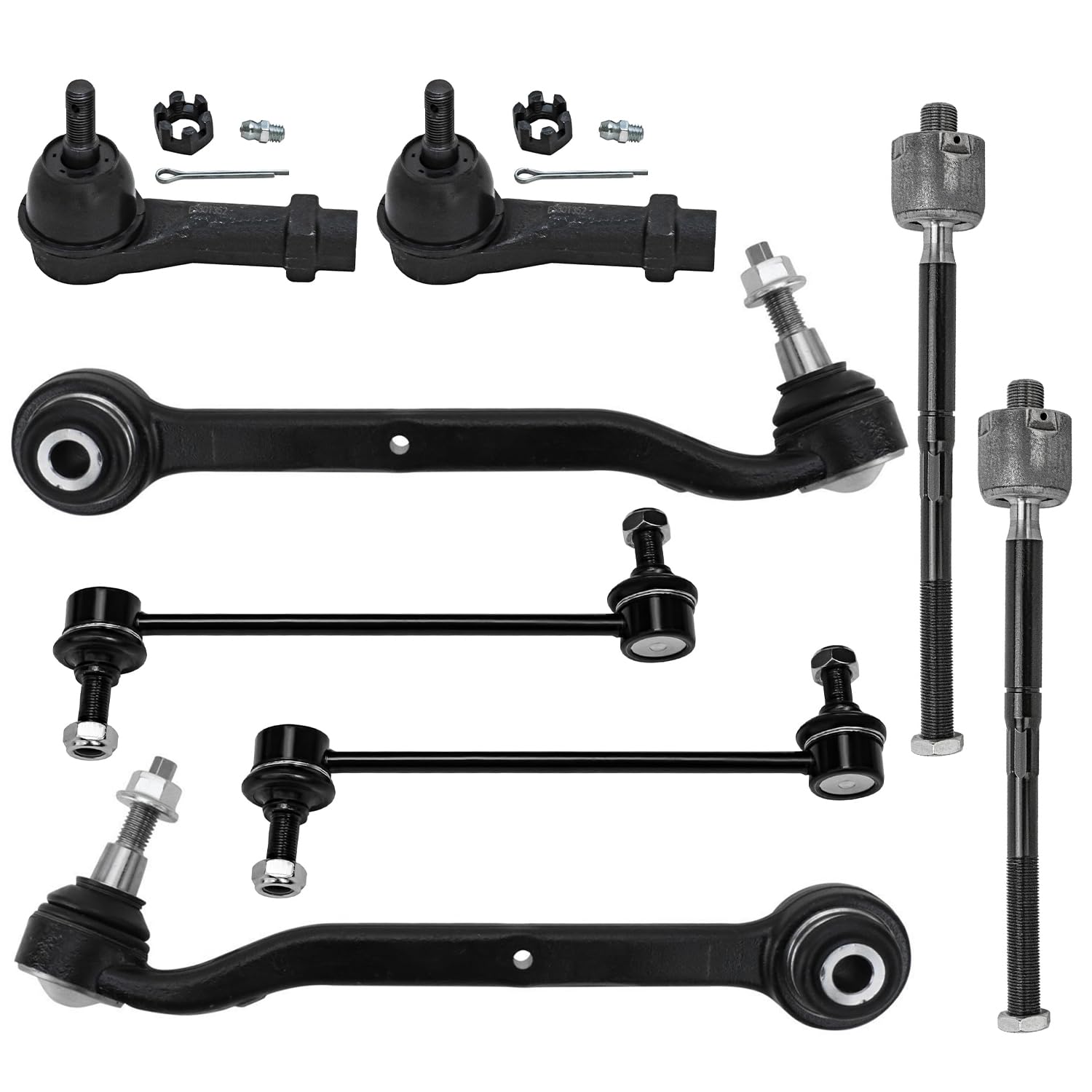 Detroit Axle - [w/Performance Package] Front Kit for 15-20 Ford Mustang