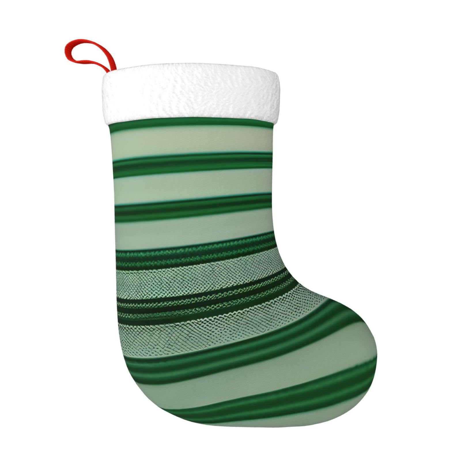 Amazon.com: Green Striped Christmas Stocking – Full-Print Design - 100% Polyester Material with Festive Trimmings : Home & Kitchen amazon-com-green-striped-christmas-stocking-full-print-design-100-polyester-material-with-festive-trimmings-home-kitchen