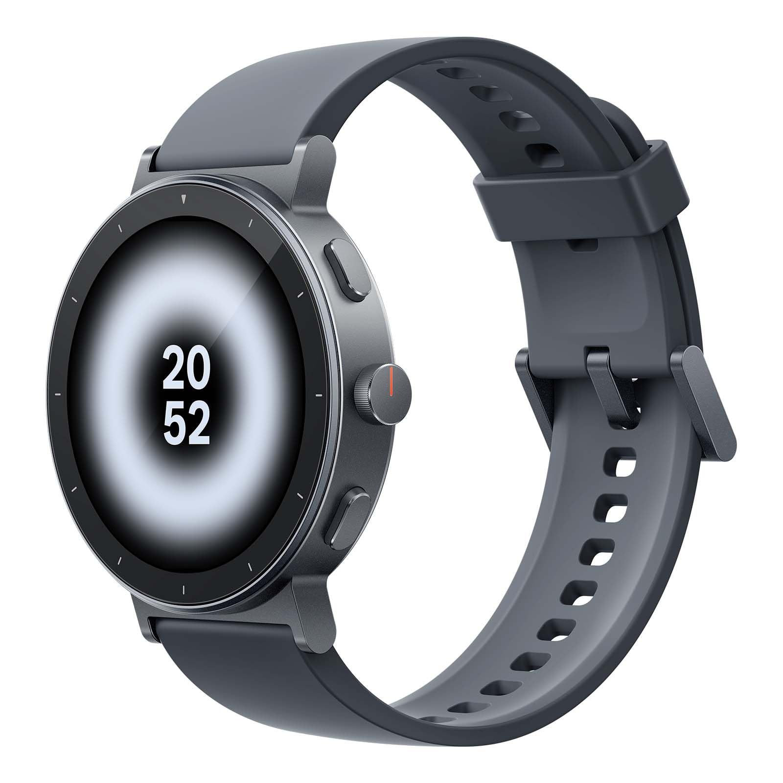realme Watch S5 Smartwatch 5ATM y GPS Independiente 5 GNSS, Reloj Inteligente con Pantalla AMOLED 1.43" 1500nit, Batería 20 Días, 110 Modos Deporte, Monitoreo Salud IA, Notificaciones, Llamadas, Gris