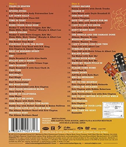 Alfred Music 603497907717 Eric Clapton: Crossroads Guitar Festival 2013 thumb #2