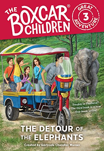 The Detour of the Elephants (3) (The Boxcar Children Great Adventure)