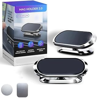 king shine Magnetic Phone Holder for Car Magnetic Vent Dashboard Car Mount Mobile Phone Holder Alloy Folding Design Adjust... Price In India