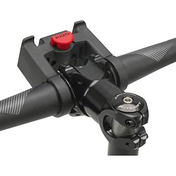 KLICKfix handlebar adapter packed black universal suitable for handlebars with 22-26 mm and oversized handlebars 31.8 mm diameter.