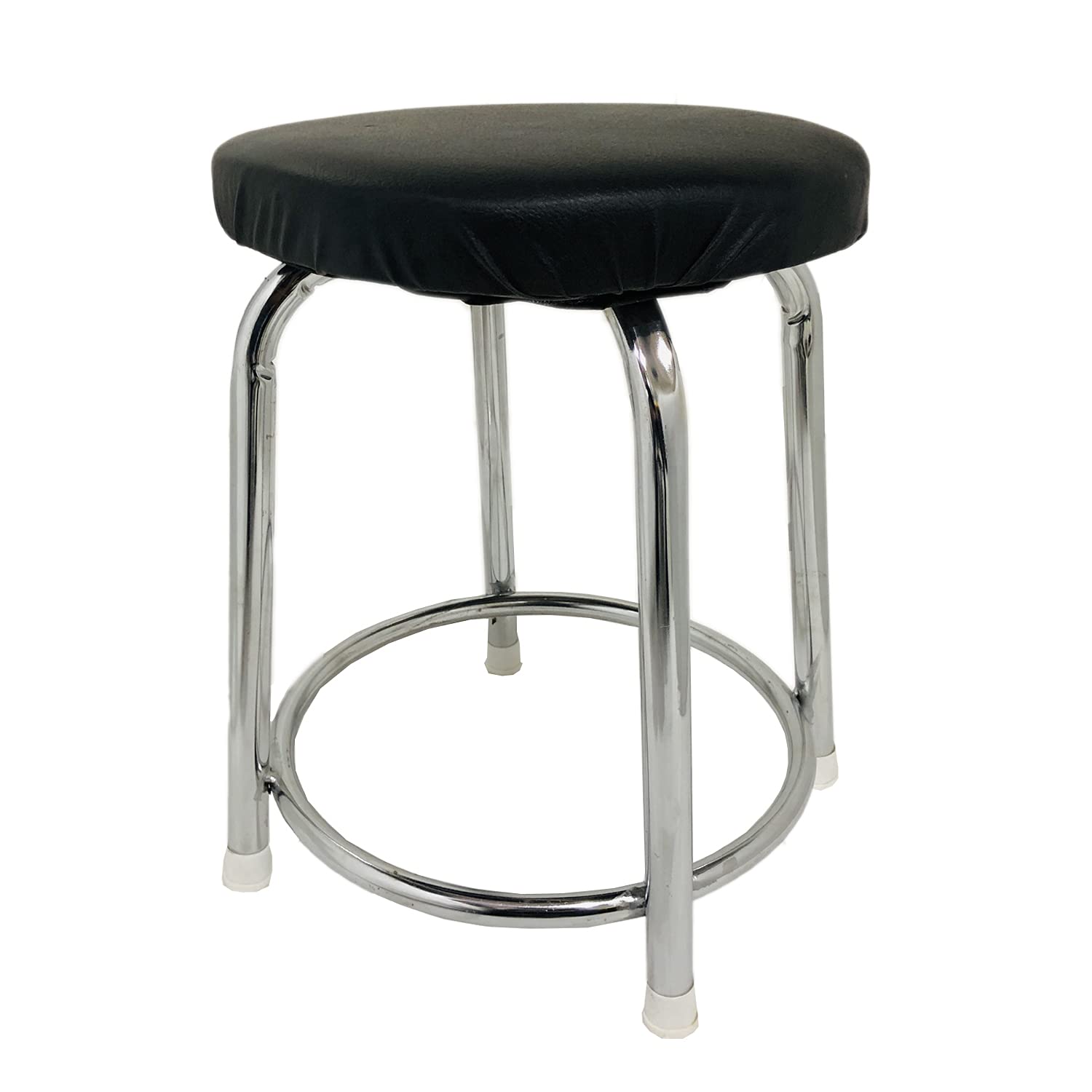 RATISON Chrome Steel Stool for Home/Doctor Stool/Medical Stool/Salon
