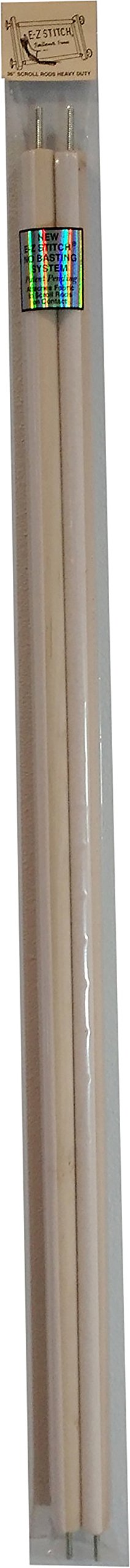 E-Z Stitch Scroll Rods 36" Heavy-Duty .625"