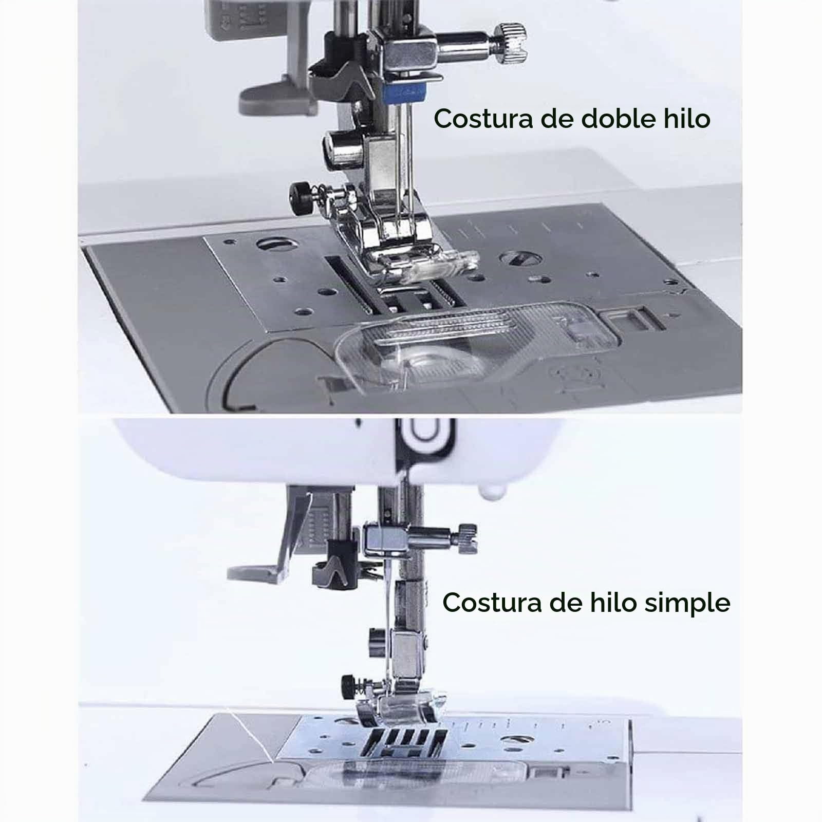 Máquina De Coser Computarizada Máquina De Bordar Portátil, 158 Diseños Integrados con área De Bordado De 4" X 9,2" Y Pantalla Táctil LCD, 210 Letras Integradas Y 30 Bordes De Patrón