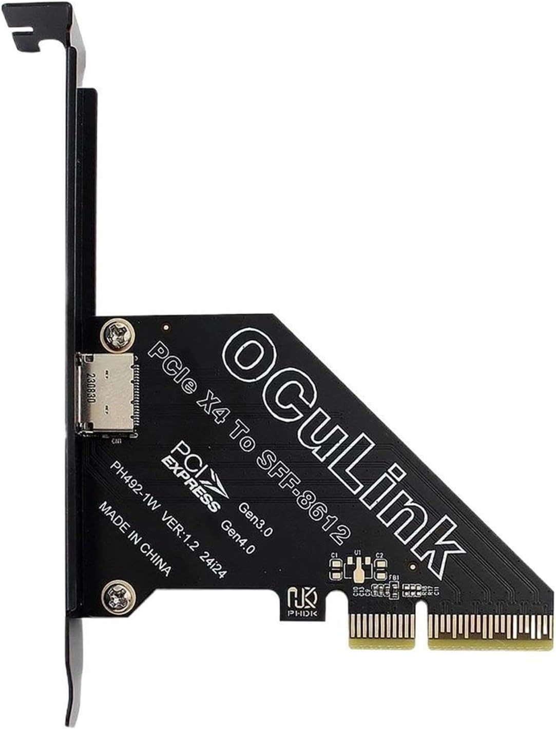 PCIe to Oculink Expansion Card(PCIe X1)