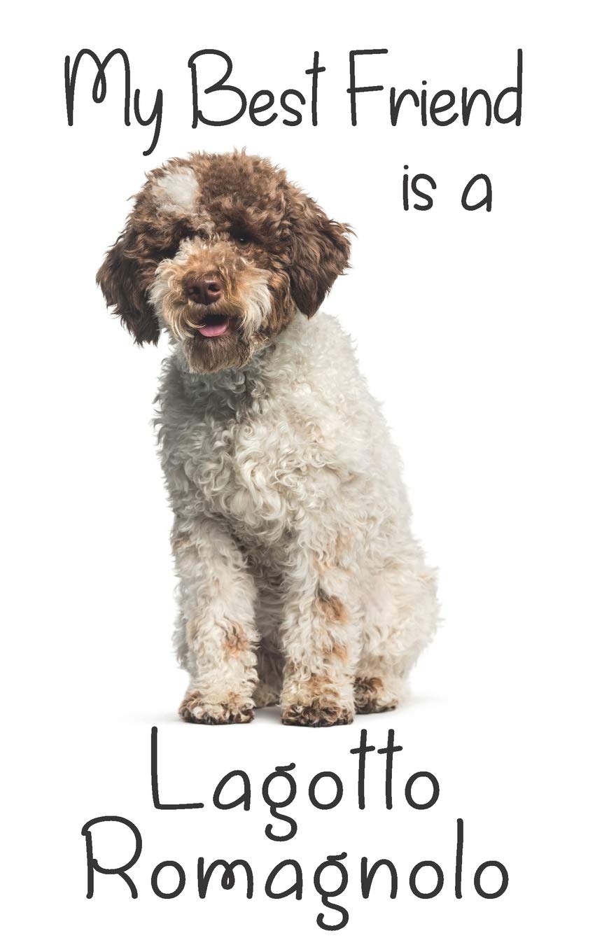 My best Friend is a Lagotto Romagnolo: 8” x 5” Blank lined Journal Notebook 120 College Ruled Pages (Best Friends)