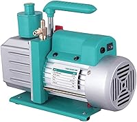 Vista 1 de ATO - Bomba de vacío de paletas rotativas de una etapa de 2.5CFM/10CFM, bomba de vacío monofásica universal, para aire acondicionado, refrigeración