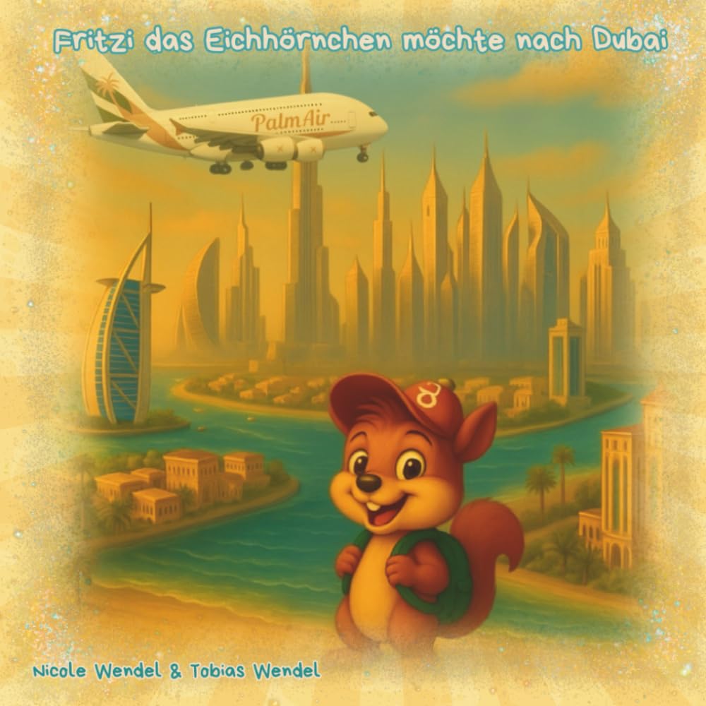 Fritzi das Eichhörnchen möchte nach Dubai (Mindful Hearts Books)