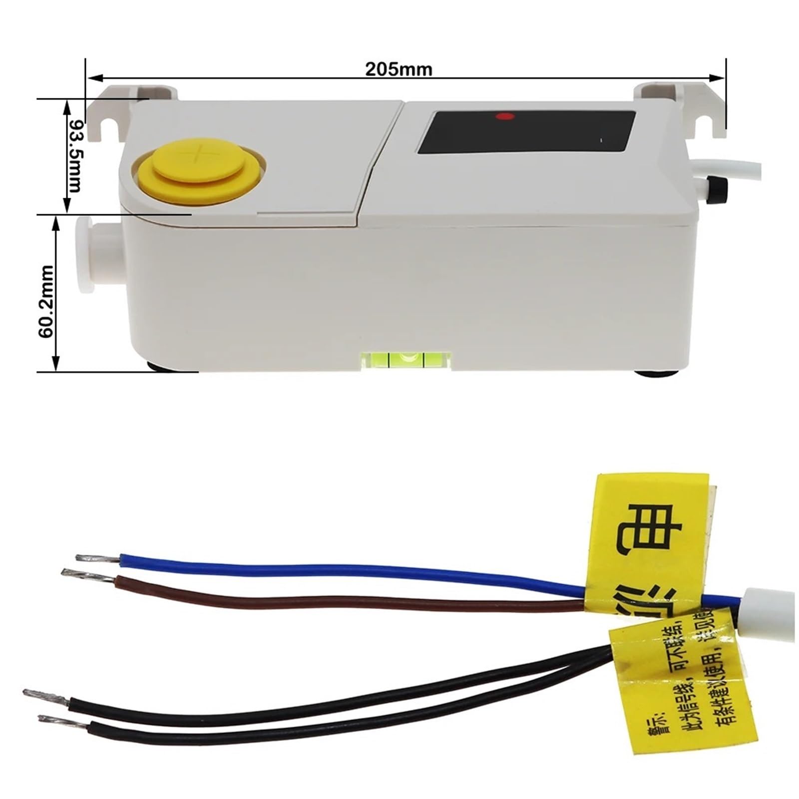 Pompe de Relevage Climatisation, Pompe de drainage de climatisation Pompe de levage de condensat silencieuse automatique 1-3P Outil de drainage domestique suspendu