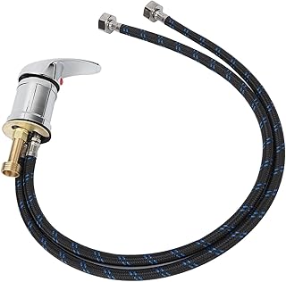 Shampoo Bowl, Shampoo Bed Chair Hot And Cold Mixing Valve Hair Salon Accessories Professional Faucet Hose For Shampoo Bed Faucet Basin Sink Tap For Home Or Outdoor Single Cold