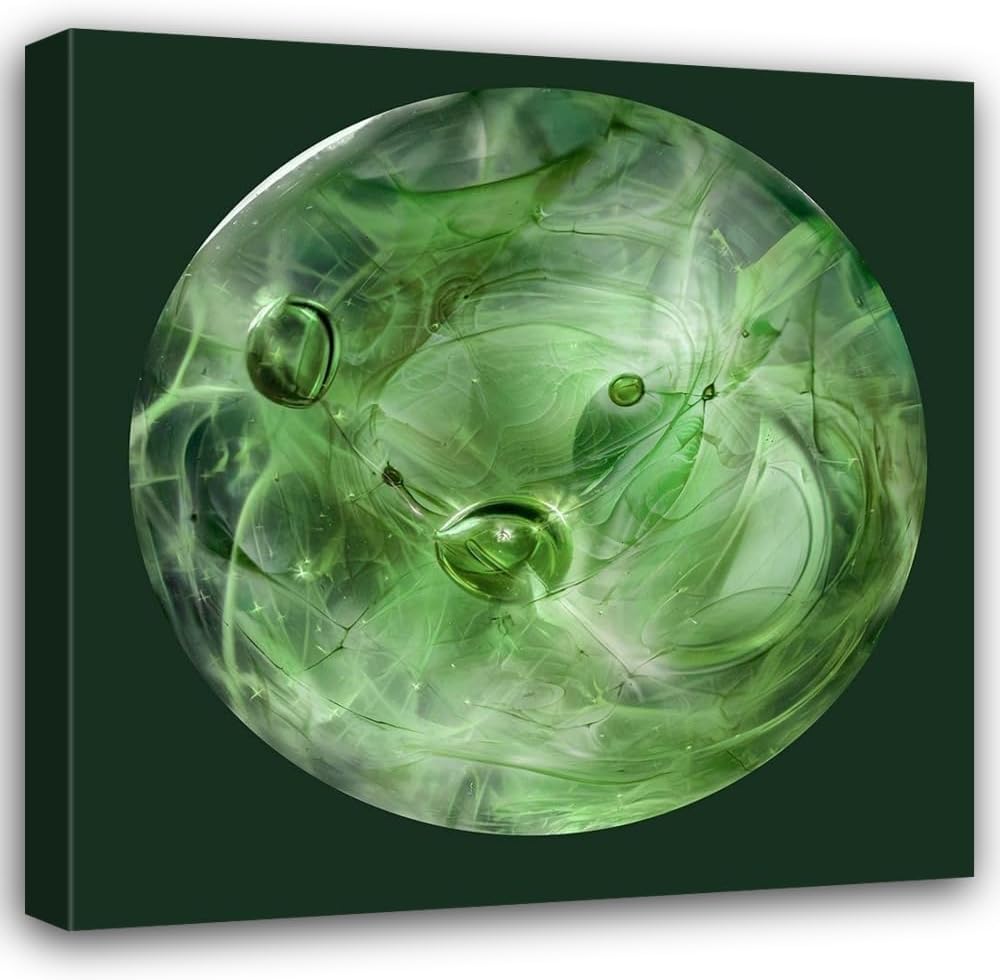 ArtDirect USA-Colorado-Fort Collins, Abstract of Borosilicate Glass Handmade Marble, Custom Framed, Giclee Print or Canvas by Jaynes Gallery