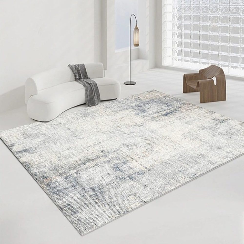 Tapis de salon grande surface doux pour chambre et zone de loisirs