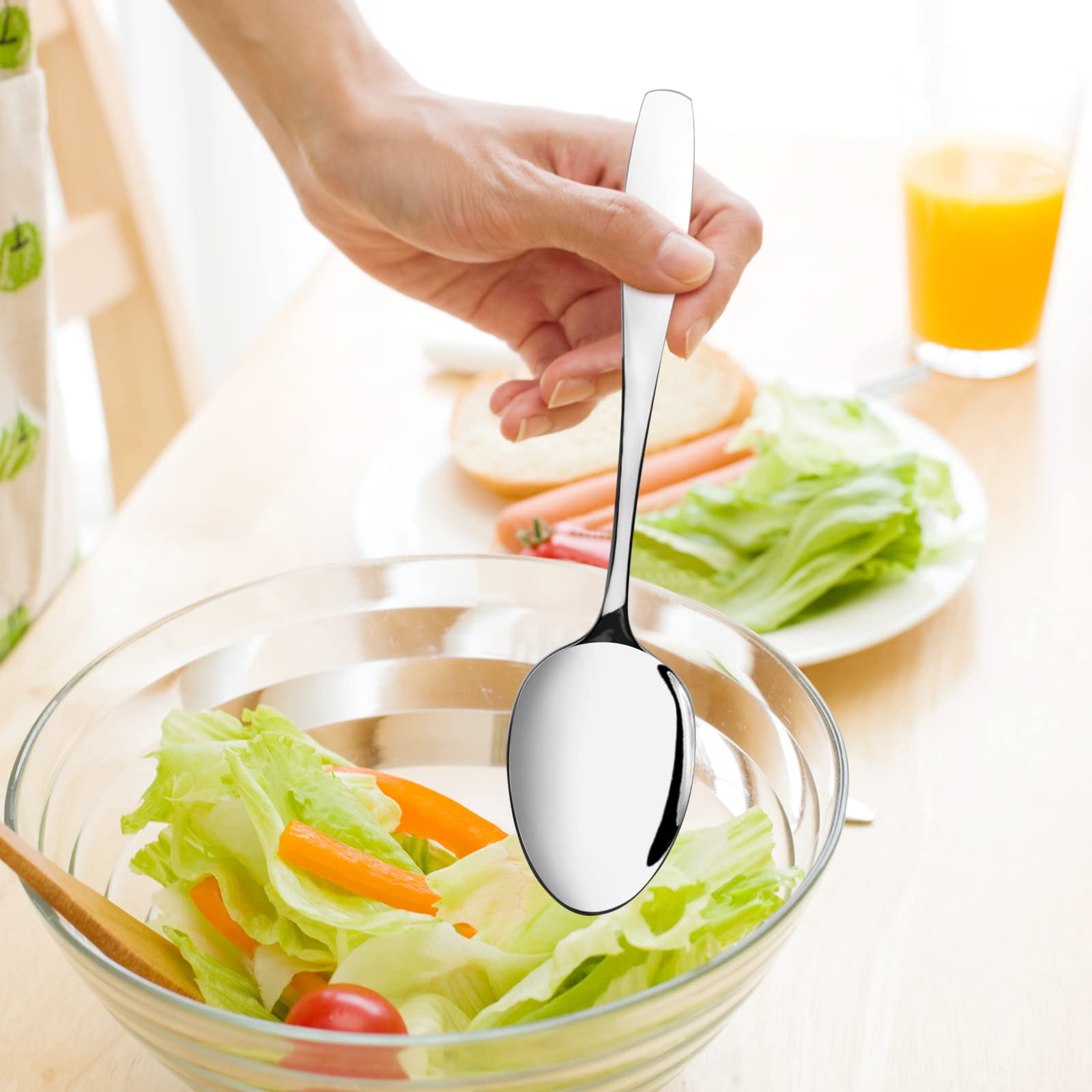 GRÄWE® KÖNIGSTEIN - Cucchiaio da portata in acciaio INOX