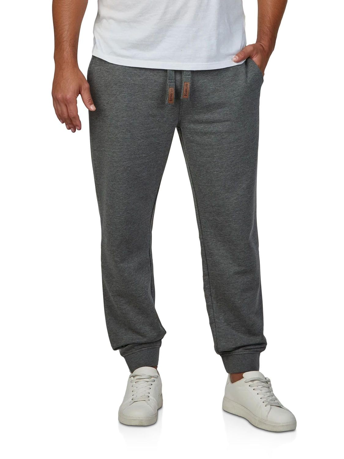 riverso Jogginghose Herren lang RIVKasper Regular Fit Sporthose Trainingshose Freizeithose Grau Rot Blau Schwarz Grün S M L XL XL XXL 3XL 4XL 5XL