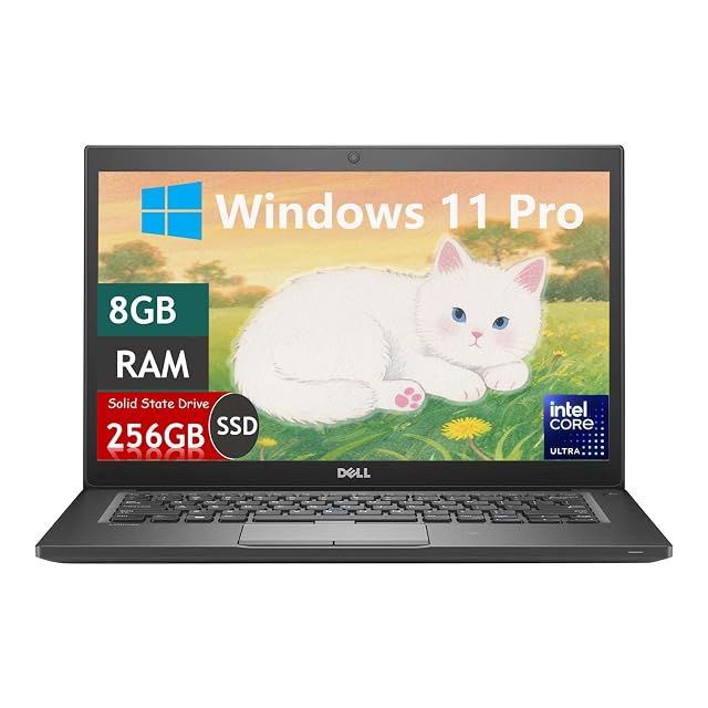 Dell Latitude 7280 Business Laptop 12 5 HD 1366x768 Display Core i5-6300 2 4GHz-3 0GHz 8GB DDR4 RAM