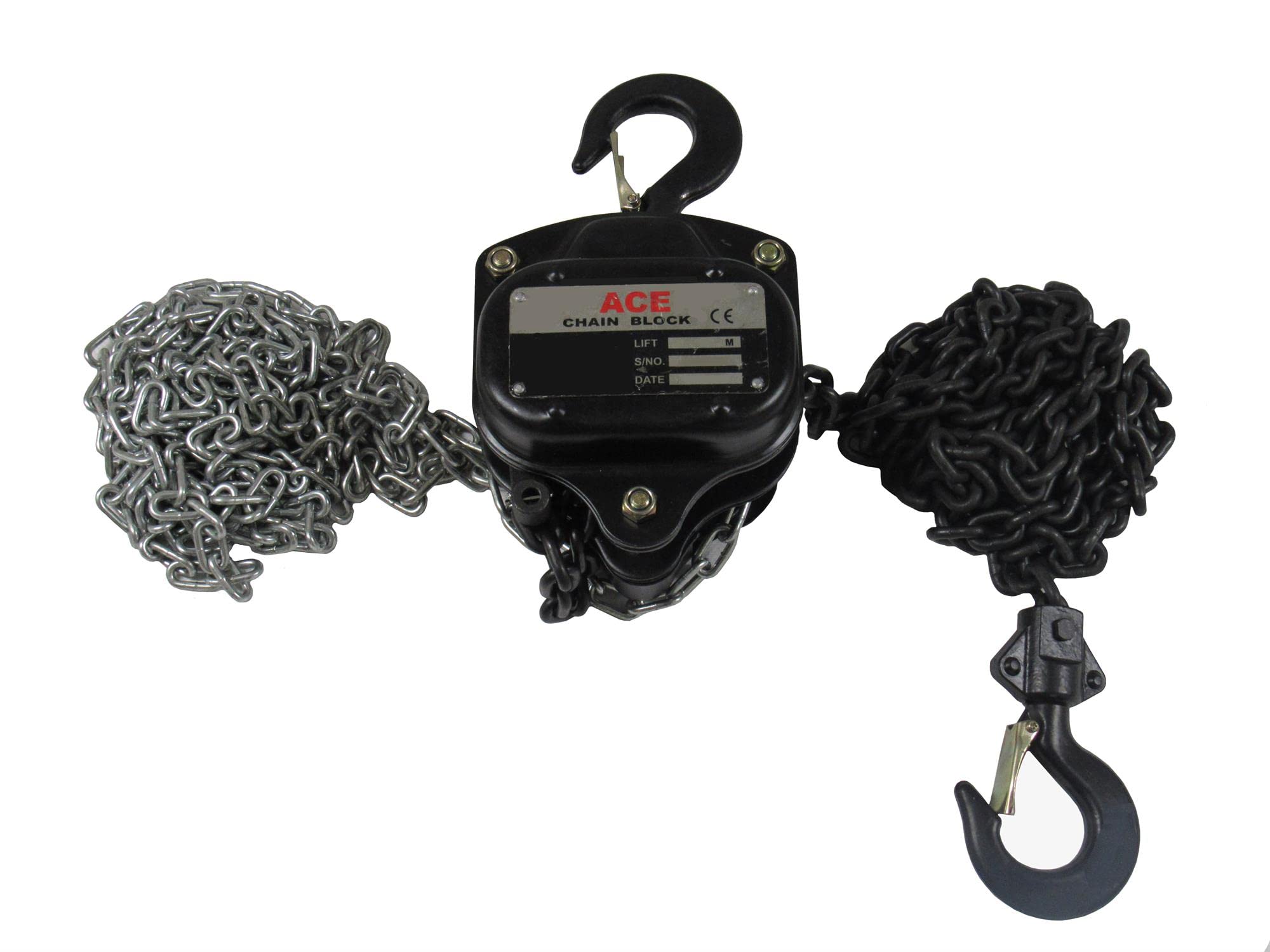 Secure Fix Direct Heavy Duty Chain Block And Tackle 0.5 Ton 3 Metre (500Kg 0.5T 3M Lifting Hoist)