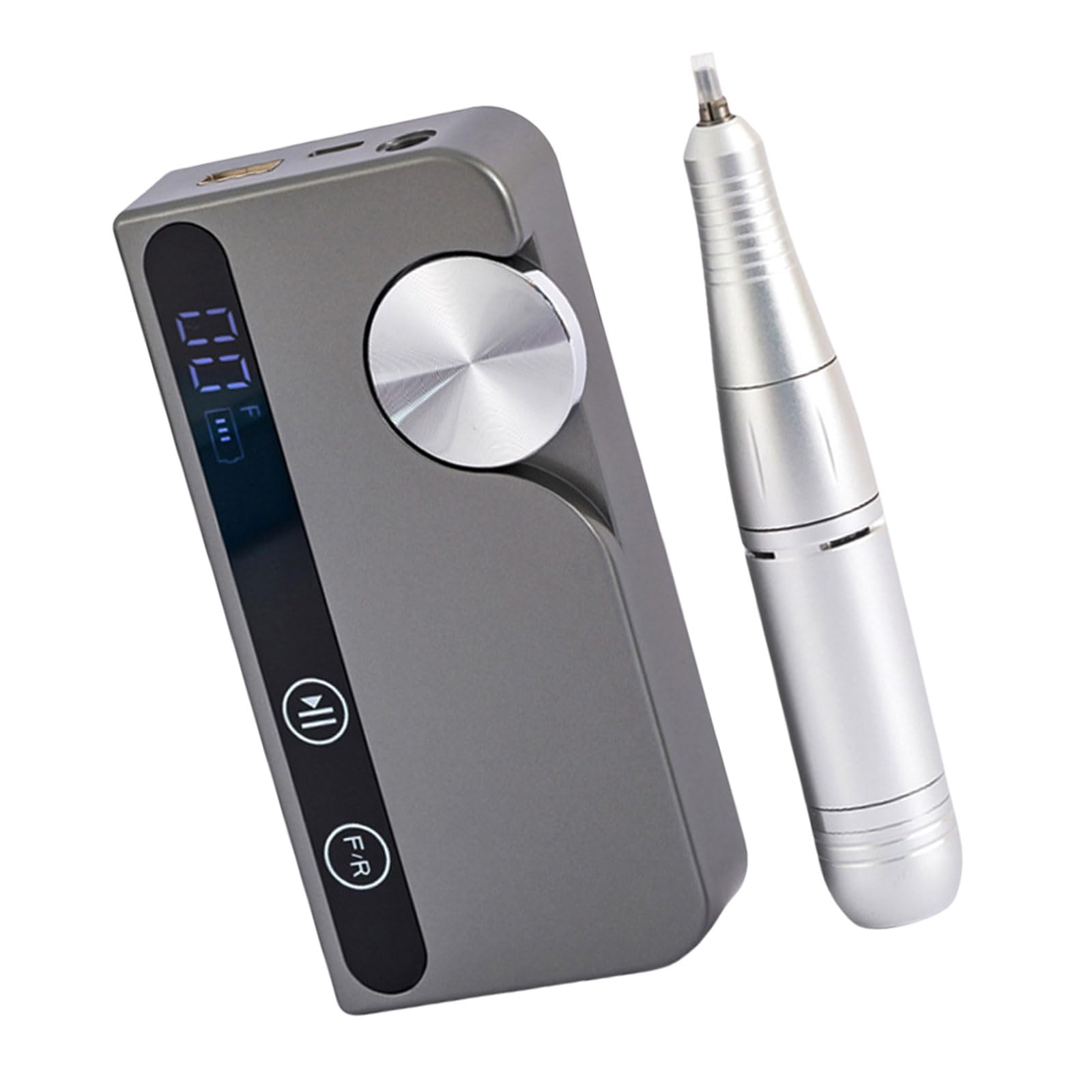 Taladro eléctrico de uñas, herramienta de manicura de 45000 rpm, máquina pulidora con velocidad ajustable para salones, taladro eléctrico, herramienta de manicura