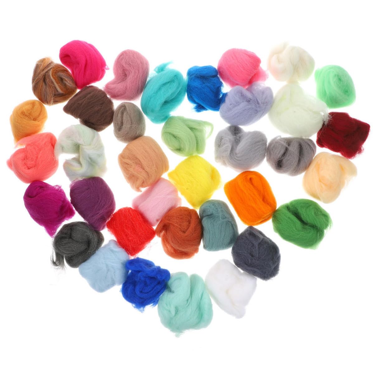 Lana para fieltrado SHERCHPRY: hilos multicolores para tardes de manualidades en familia