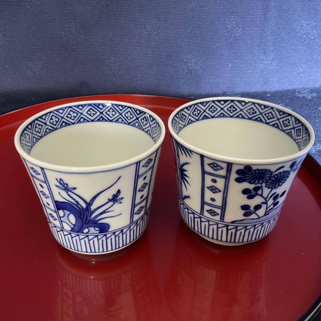 飛騨高山　渋草焼　蓋付き茶碗　2個 竜間取御飯茶碗　芳国舍 飛騨高山 渋草焼 飛騨高山 渋草焼 茶碗2個 蓋付き茶碗 2個