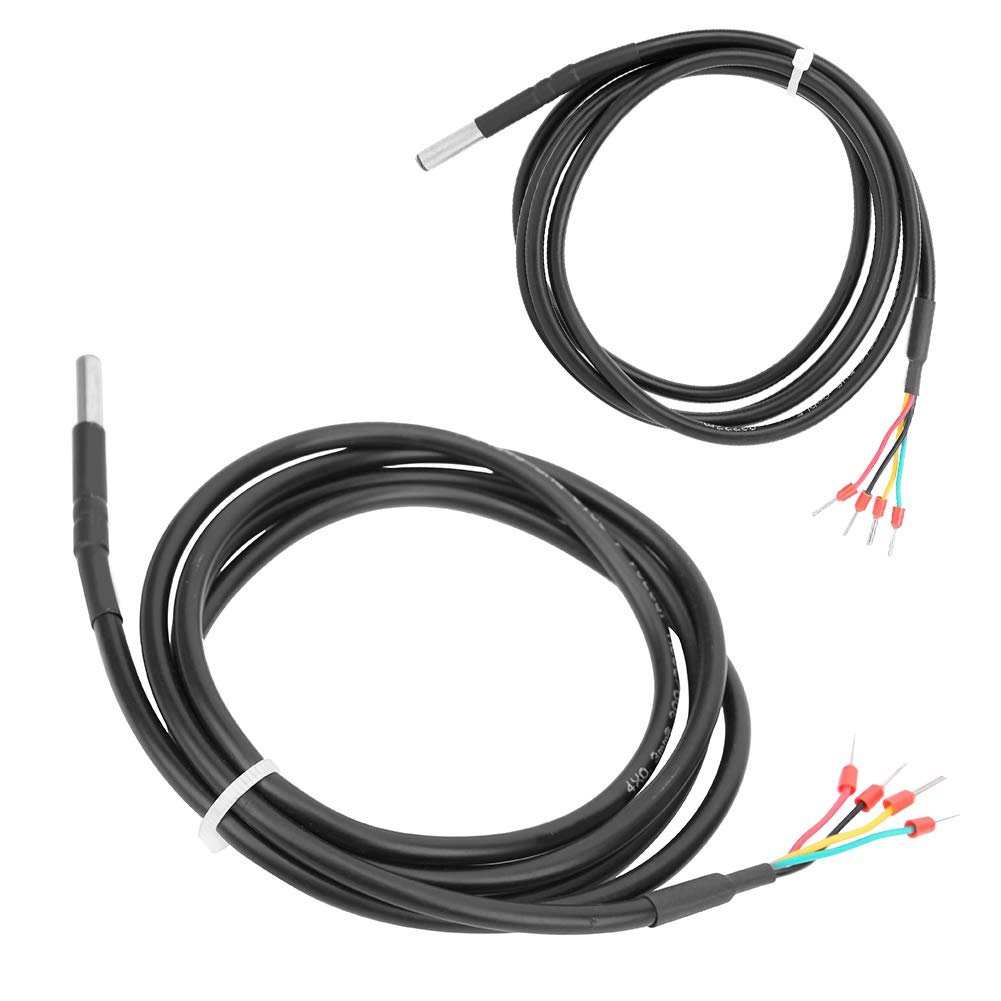 Industrial Temperature Humidity Sensor Probe Digital Measurement 304 Stainless Steel Shell for HVAC Food Processing 3.3V 5V Dual Voltage
