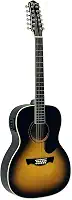 VIOLÃO 000 12 CORDAS NON-CUTAWAY EQ AÇO T/SPRUCE B/S AGATHIS LATIN AMERICA AZTECA XII NC VSB TAGIMA