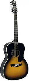 VIOLÃO 000 12 CORDAS NON-CUTAWAY EQ AÇO T/SPRUCE B/S AGATHIS LATIN AMERICA AZTECA XII NC VSB TAGIMA