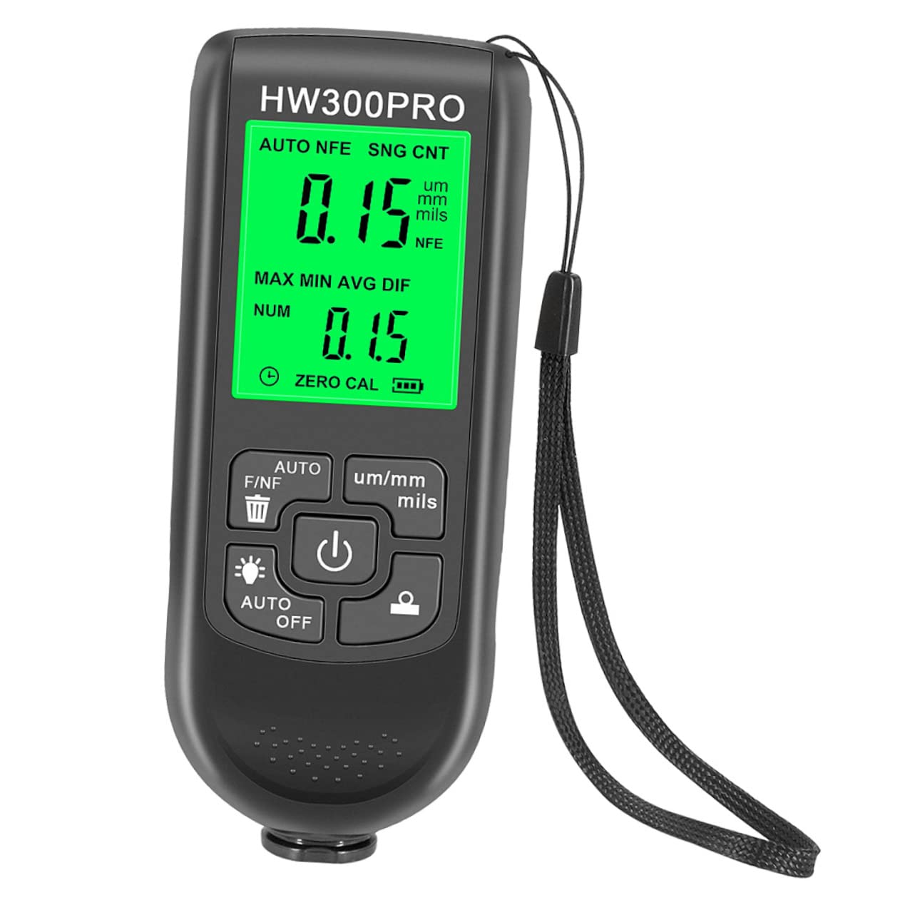 VILLFUL Gauge Auto Car Paint Meter Coating Thickness Meter for Metal Coatings Professional Tool