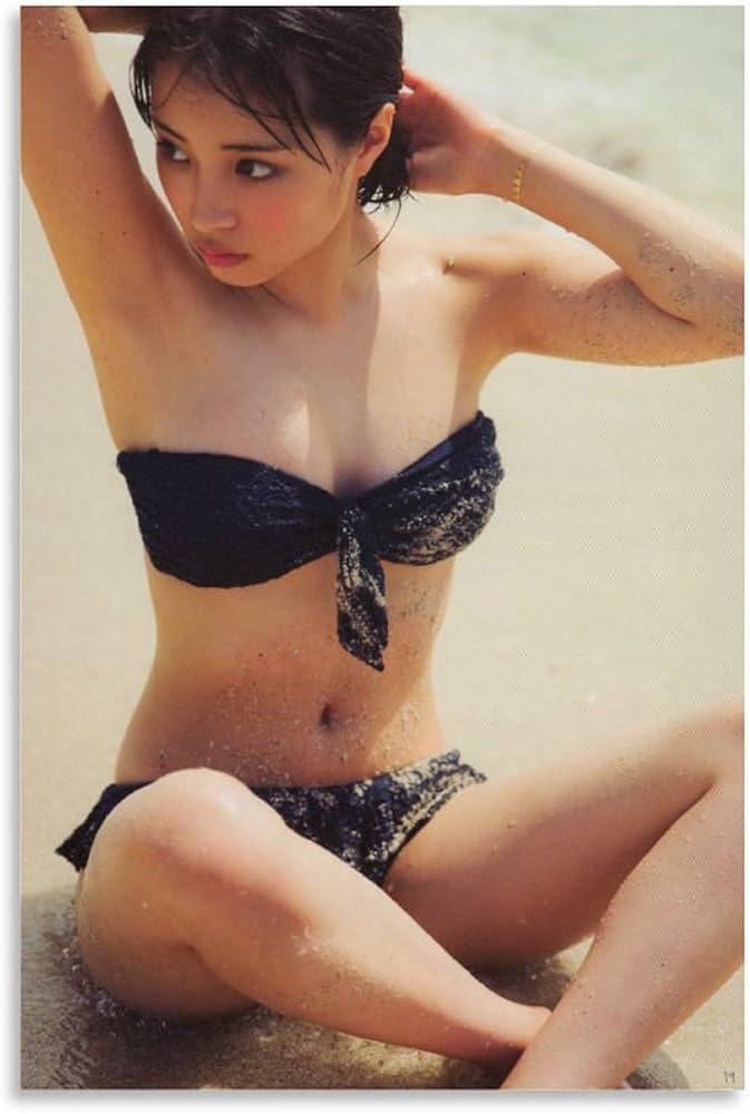 Amazon.co.jp: 広瀬すず 水着ポスター キャンバス 芸術 ポスター 壁