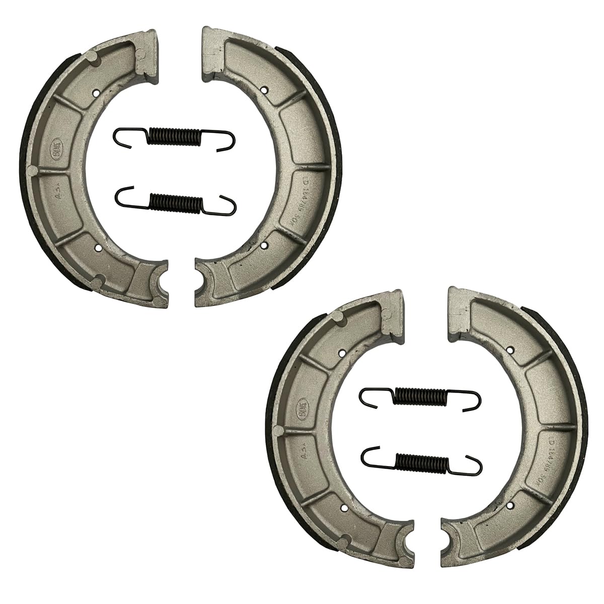 Front & Rear Brake Shoes For Yamaha Timberwolf 250 YFB250 4X4 1994 - Foto 2