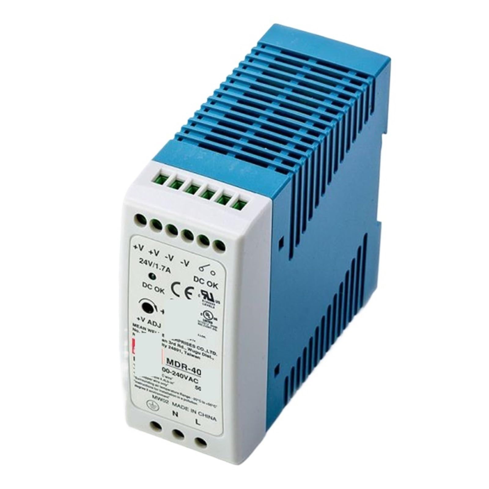 Alimentation MDR-40-48 Rail DIN pour éliminer les chutes de tension
