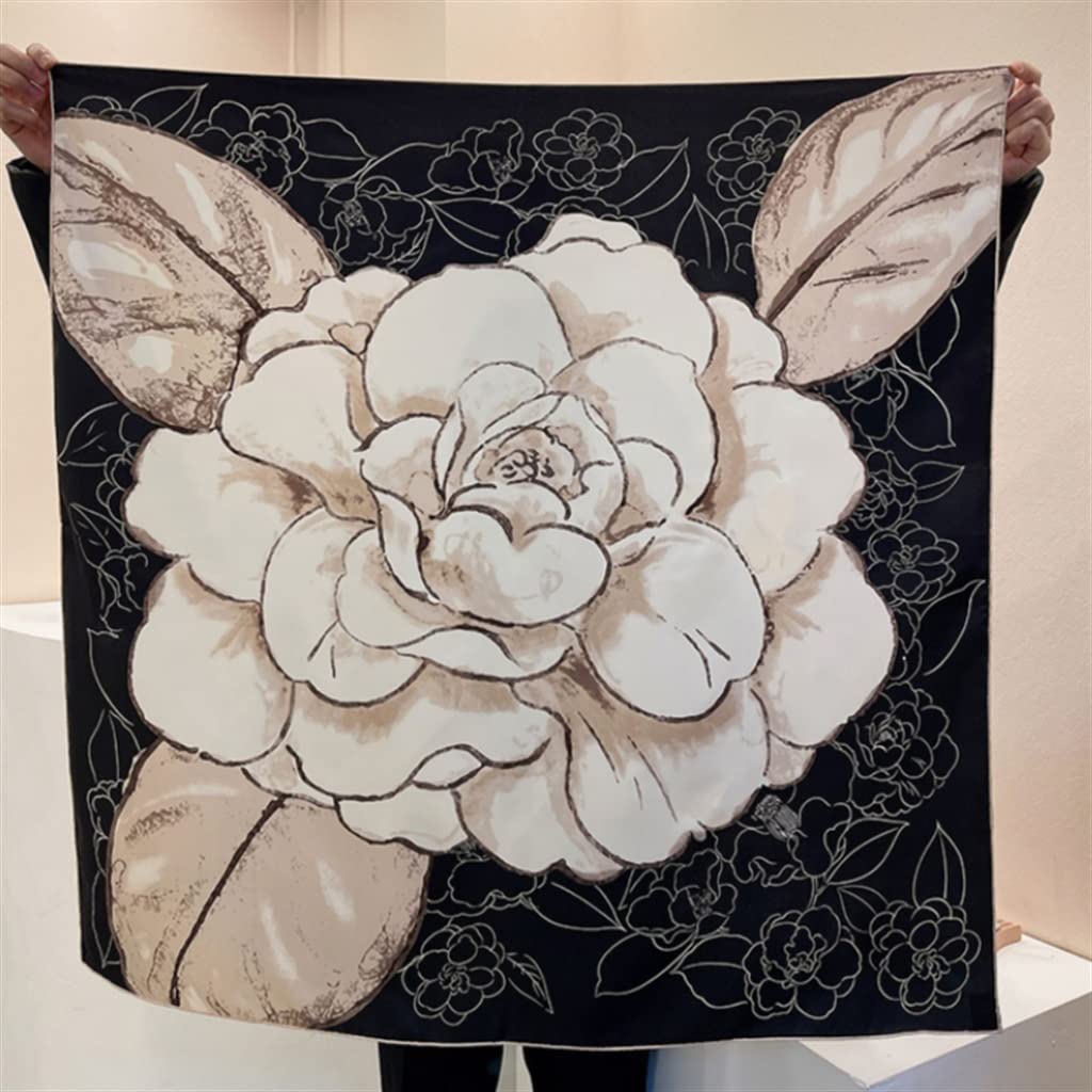 Schal Damen Seidenschals Damen Frühling und Herbst Seide Große quadratische Schals Schals Dekorative Tücher Damen