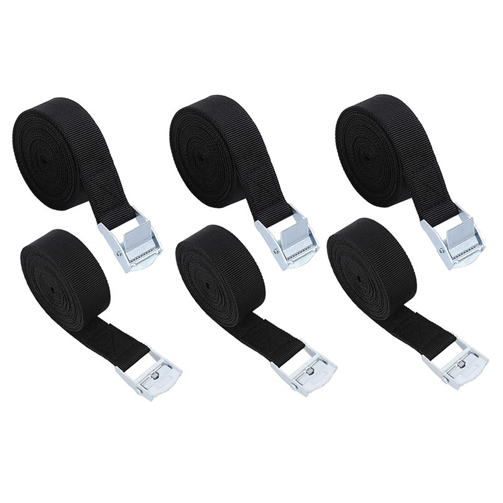 Buy Kacsoo 6Pcs Ratchet Straps, Adjustable Lashing Straps Heavy Duty