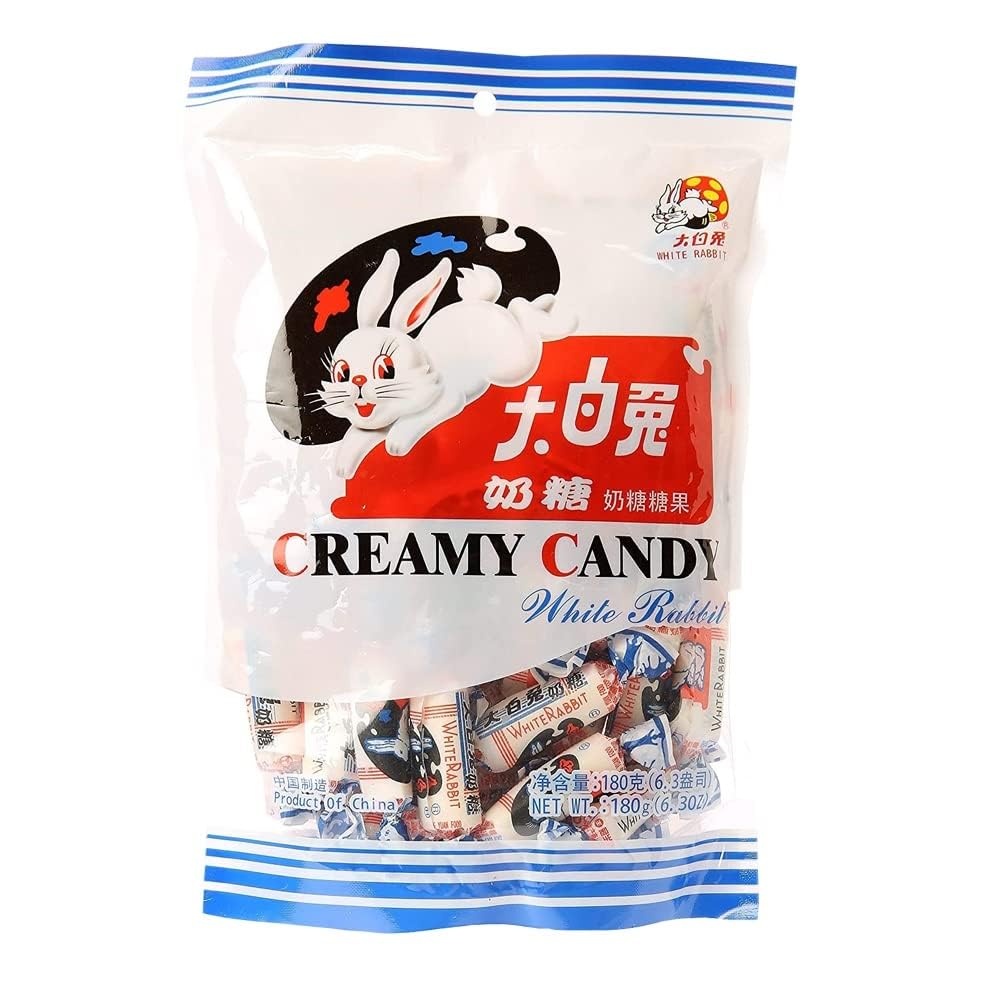 Amazon.com : White Rabbit Creamy Candy 6.3 Oz (180 Gram) : Grocery