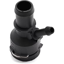 Engine Radiator Coolant Hose Connector Compatible For Audi A3 Quattro 06-13, For VW Beetle 12-19,CC 09-17,Eos 07-16,Golf 10-14,Jetta 05-18,Passat 06-10 12-13,Tiguan 09-13 1K0122291C