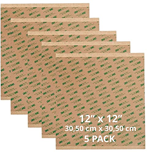 ACIT - 3M 468 MP, doble cara transfer, 5 hojas (12'' 30.50cm x 30.50cm) Cover