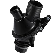 11538648791, 11538635689, 11537633476, 11537588257 Thermostat Housing Assembly for BMW 528i 2012-2016 / Car/Plastic Metal / 1 Pcs Black