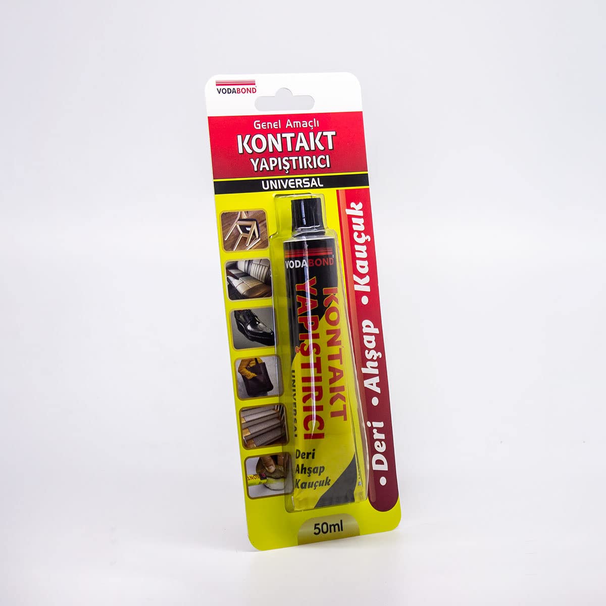 VODABOND 53.03.033 Klej kontaktowy do tubek, 50 ml, żółty
