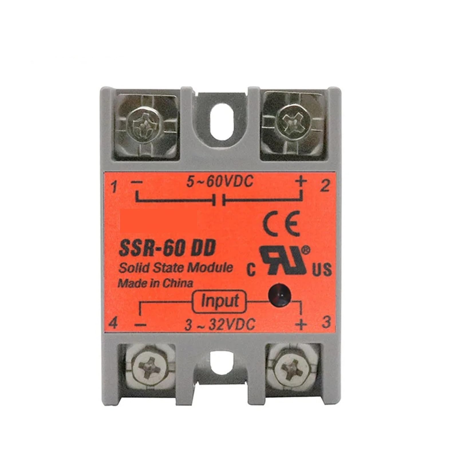 Transformateur de tension SSR-25DD et relais électronique DC 3-32V pour armoire domotique