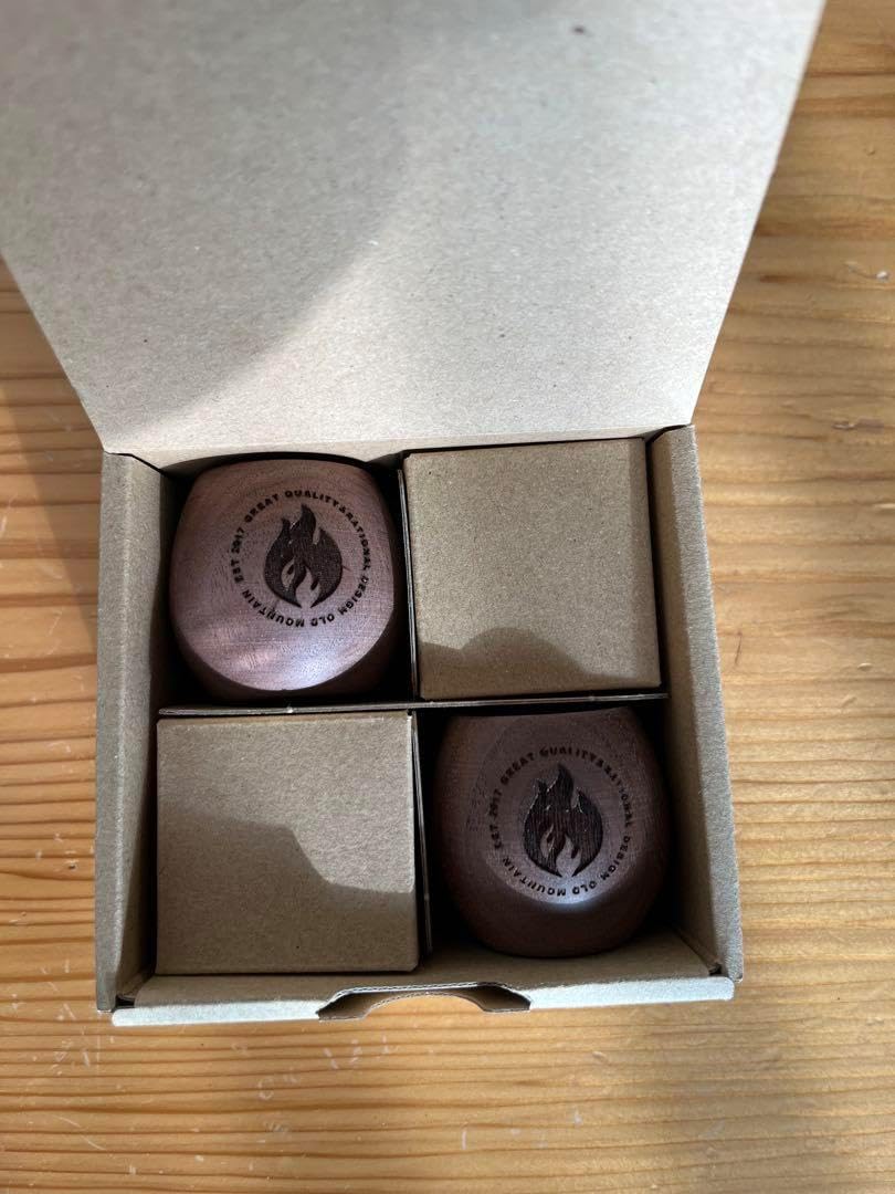 オールドマウンテン ぐい呑み ウォールナット オールド