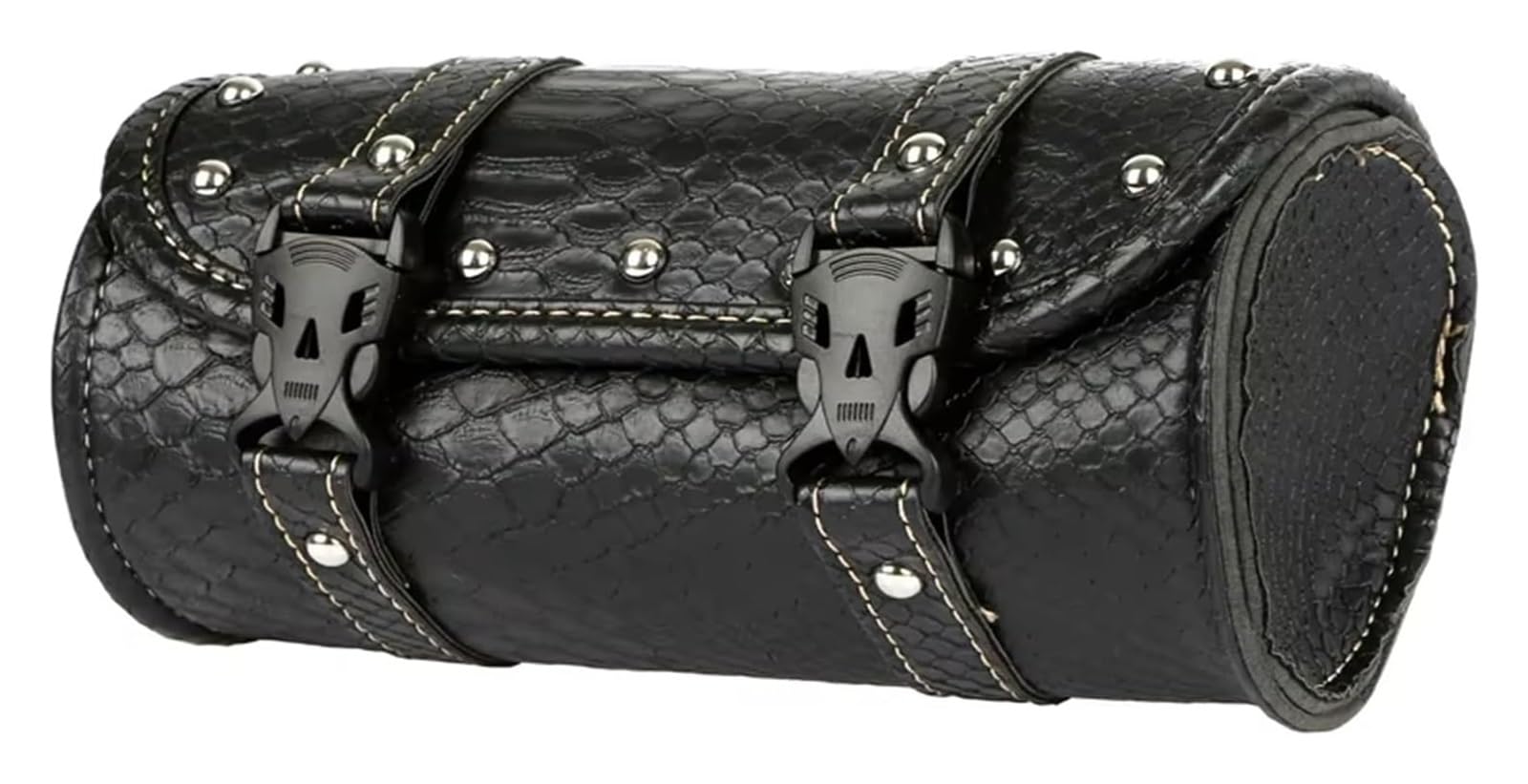 Moto Paraurti Borsa Moto retrò Similpelle Anteriore Portaoggetti Bagagli Sella Borsa