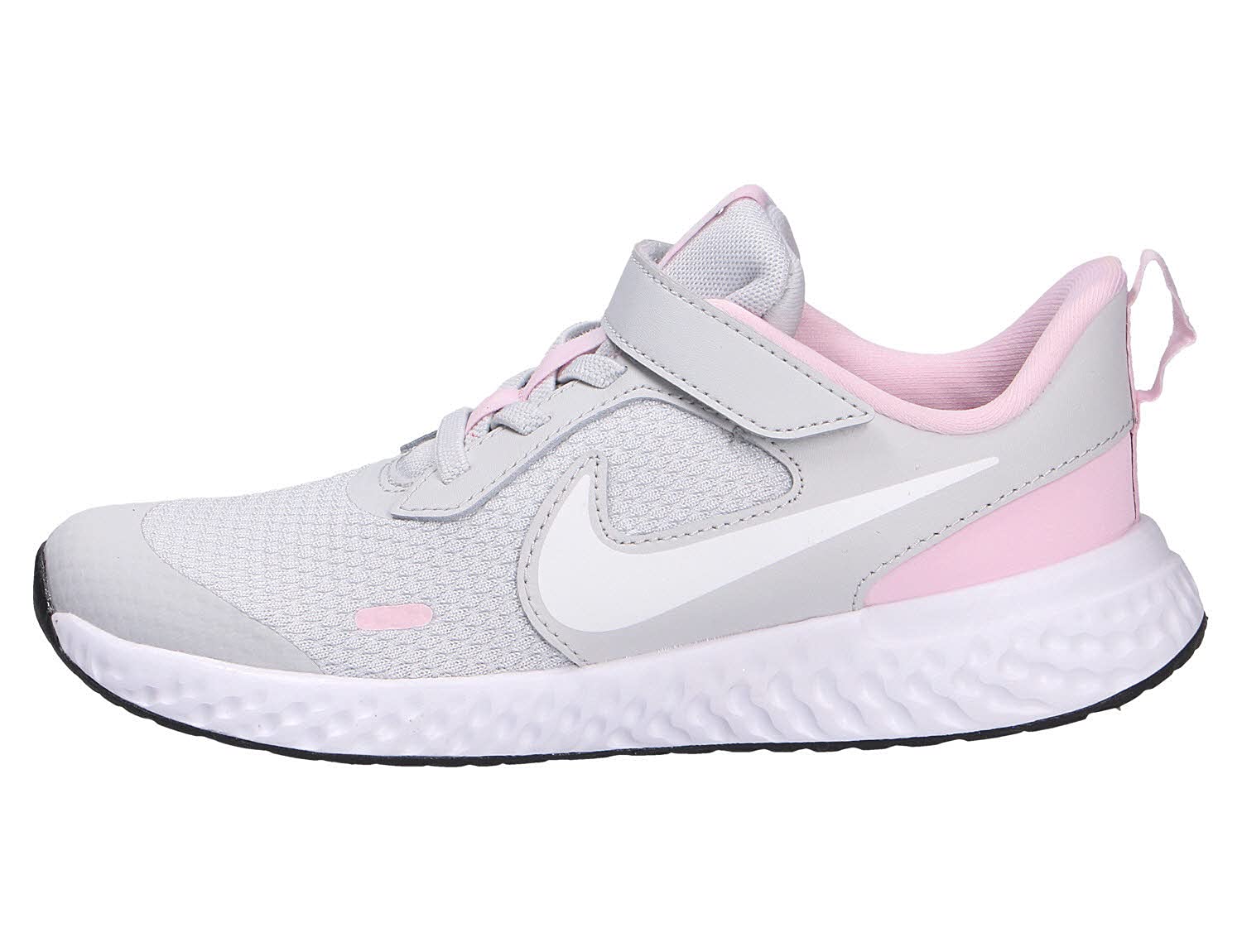 Nike Revolution 5 PSV Zapatillas Unisex niños Photon Dust White Pink Foam 28.5 EU