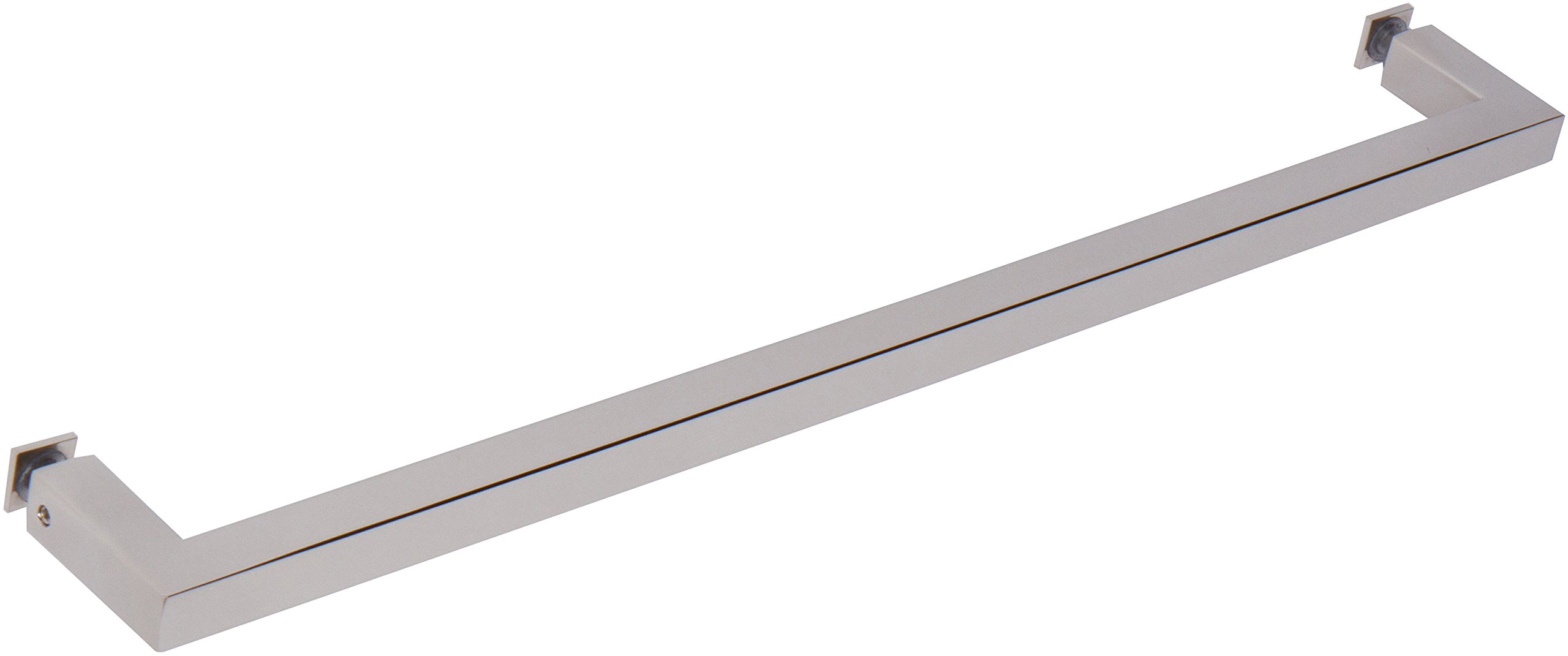 Barre porte-serviettes de sécurité Rockwell pour porte de douche en verre chrome 45,7 cm