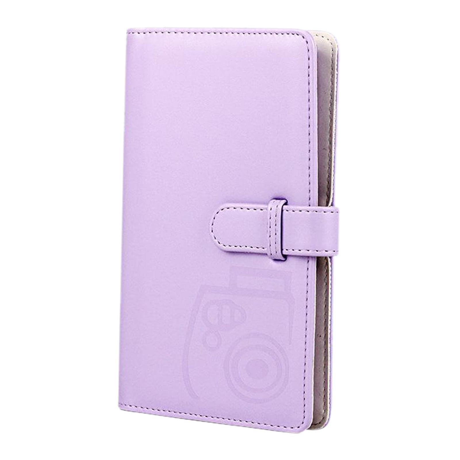 MYADDICTION Mini PU 96 Photos Album Storage Book Instant Camera Photograph for Family Purple Crafts | Scrapbooking & Paper Crafts | Scrapbooking | Scrapbooking Albums & Refills | Albums & Refills