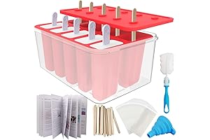 Homemade Popsicle Molds Set: DIY Summer Sweet Treats with Healthy Homemade Fruity Fun