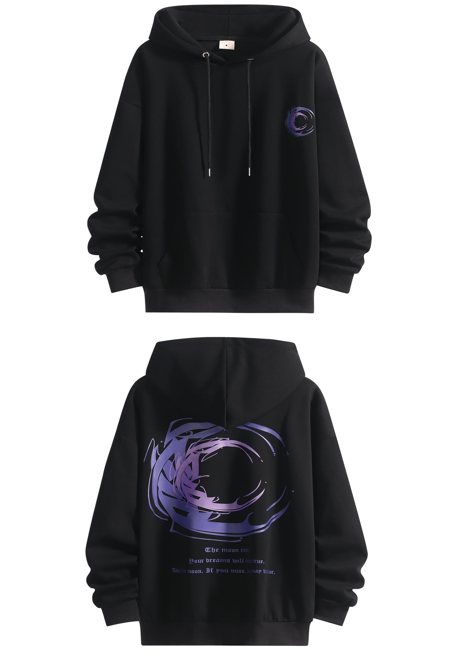 Moshtashio Felpa Uomo con Cappuccio Unisex Felpe Oversize Abbigliamento Casual Inverno Hip Hop Sweatshirt Hoodie Oversize Streetwear