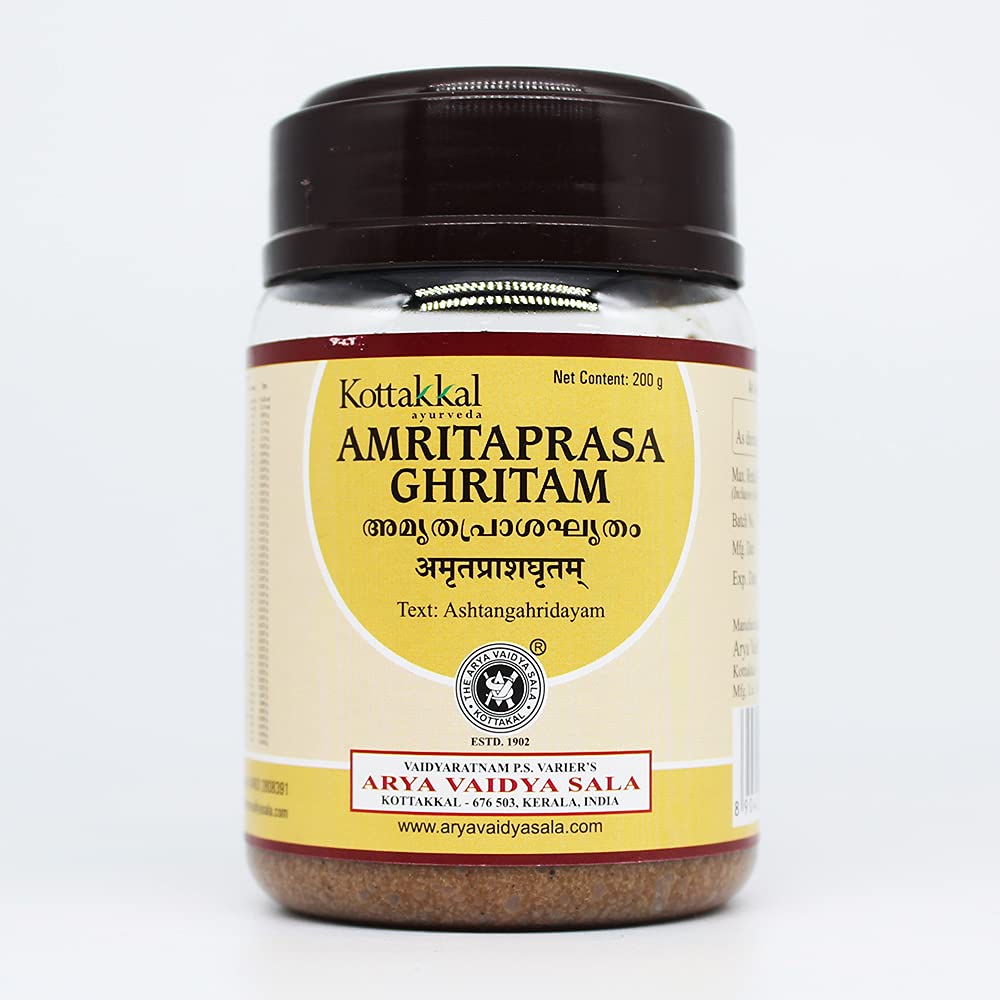 Amrithaprasa Ghritam-200GM, (Pack Of 1), Of Arya Vaidya Sala Kottakkal and get Golden Oldie Herbs®, Sukanthi Pills-1gm