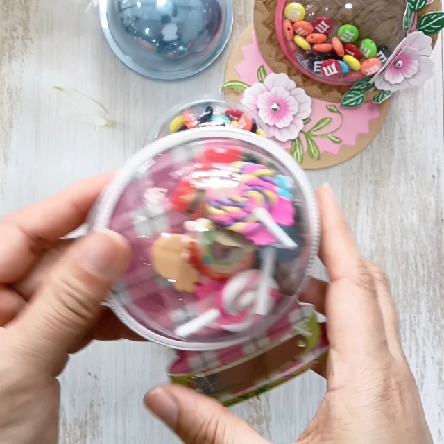 Amazon.com: Alinacutle 20PC Half Ball Clear Plastic Candy Dome