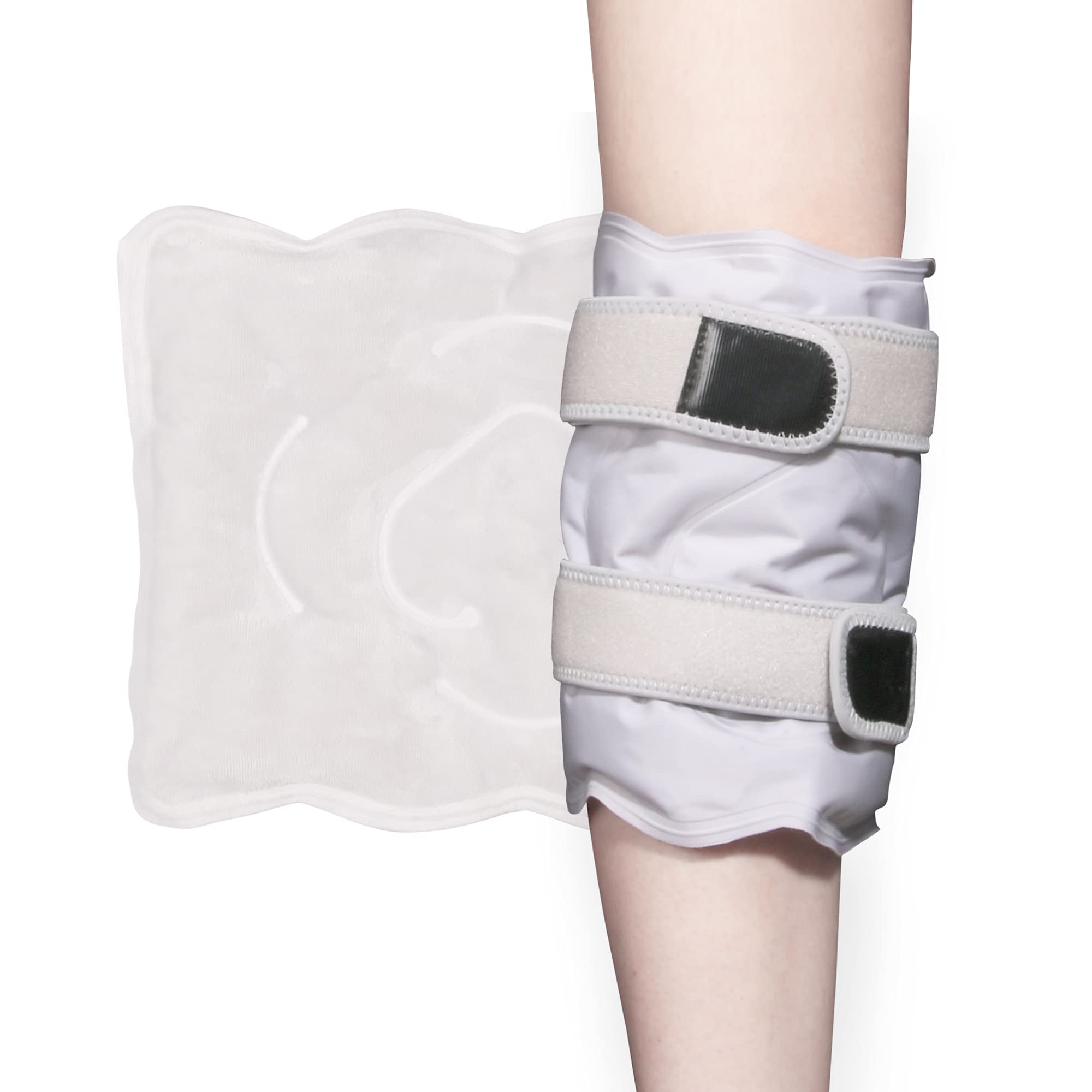 BABOLING Flexible Gel Knee Hot & Ice Pack Reusable Instant Heat & Cold